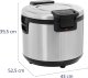 Royal Catering Podgrzewacz urządzenie do podgrzewania ryżu elektryczne 26 l 110 W Podgrzewacz urządzenie do podgrzewania ryżu elektryczne 26 l 110 W 7