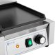 Grill elektryczny Royal Catering Grill kontaktowy elektryczny płyta gładka i ryflowana 23 x 22 cm 1800 W 3