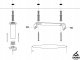 Lampa wisząca Sigma Sigma Vendo 33692 lampa wisząca zwis 5x25W GU10 czarna 2