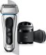 Braun Shaver 8390cc Cordless, Wet use, Lithium Ion, Number of shaver heads/blades 4, Srebrny 2