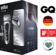 Braun Shaver 8390cc Cordless, Wet use, Lithium Ion, Number of shaver heads/blades 4, Srebrny 9