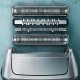 Braun Shaver 8390cc Cordless, Wet use, Lithium Ion, Number of shaver heads/blades 4, Srebrny 10