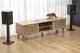 Selsey Szafka RTV Trivilla 150 cm dąb artisan/ plecionka wiedeńska 1