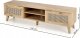 Selsey Szafka RTV Trivilla 150 cm dąb artisan/ plecionka wiedeńska 2