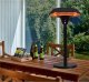 Falk HORTUS Terrassevarmer bordmodel UFO 800/1200/2000 W, HA, sort (211-361) 1