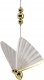 Lampa wisząca Light Prestige Light Prestige Mariposa LP-1715/3P lampa wisząca zwis elegancka designerska motyle 3x24W LED CCT 3000-4000-6000K złota 5