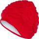 Fashy Ladies fabric swimcap with plastic lining and soft headband 3403 40 red 1