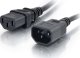 Kabel zasilający C2G Kabel / 1 m Computer Power EXT cordC13 to C14 1