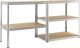 Funfit Regał metalowy magazynowy 180x90x40 cm 5