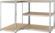 Funfit Regał metalowy magazynowy 180x90x40 cm 8