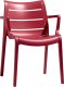 SCAB Design Krzesło Sunset czerwone SCAB z tworzywa 1