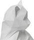 Atmosphera Figurka Origami Cat biała 1