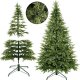 Springos Choinka sztuczna premium 180 cm świerk naturalny PE UNIWERSALNY 4