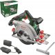 Bosch Bosch hand circular saw UniversalCirc 18V-53, 18Volt (green/black, Li-ion battery 2.5Ah, POWER FOR ALL ALLIANCE) 9