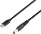 Kabel zasilający BRDRC KABEL ZASILAJĄCY DO ŁADOWARKI POWERBANKA DJI AVATA GOGLE FPV V2 USB C - DC 153 CM PD 8