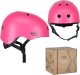 Nils Extreme Zestaw kask z ochraniaczami na rower rolki hulajnogę Nils Extreme mr290 h230 różowy rozmiar M 2
