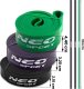 Neo-Sport Zestaw taśma oporowych do ćwiczeń NS-960 Neo-Sport 3 szt 3
