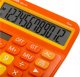 Kalkulator Eleven ELEVEN Kalkulator biurowy w kolorze pomarańczowym, jasno-pomarańczowe przyciski numeryczne, CDC110OR 4
