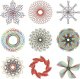 Maaleo Zestaw do rysowania - spirograf Maaleo 24346 12