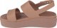 Crocs DAMSKIE SANDAŁY CROCS BROOKLYN LOW WEDGE 206453-2EL NA KOTURNIE 1