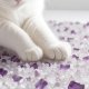 Żwirek dla kota Mersjo Żwirek silikonowy dla kota lawendowy Mersjo Lavender 8x3,8L 3
