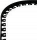 GardenPlus Obrzeże trawnikowe 40mm ogrodowe chodnikowe w rolce GardenPlus 11