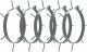 AWTools AW ROLLER SPIKE SET. 5 pcs. 1