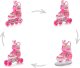 Rolki Meteor Rolki 4w1 Meteor Bunny M 34-37 Uniwersalny 11