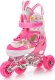 Rolki Meteor Rolki 4w1 Meteor Bunny M 34-37 Uniwersalny 6