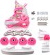 Rolki Meteor Rolki 4w1 Meteor Bunny M 34-37 Uniwersalny 8
