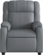 vidaXL vidaXL Elektryczny fotel rozkładany, szary, obity sztuczną skórą 9