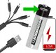 LiiBateries LIIBATTERIES AKUMULATORY LI-ON TYPU AA 4szt 7