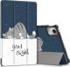 Etui na tablet Alogy Etui do Lenovo Tab M11 10.95" TB330FU / TB330XU / TB331FC obudowa na tablet Case Alogy Book Cover Sleeping Cat + Szkło + Rysik 14