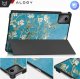 Etui na tablet Alogy Etui do Lenovo Tab M11 10.95" TB330FU / TB330XU / TB331FC obudowa na tablet Case Alogy Book Cover Kwitnący migdałowiec (van Gogh) + Szkło + Rysik 3