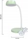 Lampka biurkowa Unilux zielona  (400165015) 6