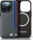 BMW BMW BMHMP16X23PUTRA iPhone 16 Pro Max 6.9" antracyt/antracite hardcase M Meshed Tricolor Stripes MagSafe 1