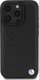 BMW BMW BMHMP16XSLLBK iPhone 16 Pro Max 6.9" czarny/black hardcase Leather Hot Stamp MagSafe 3
