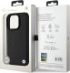 BMW BMW BMHMP16XSLLBK iPhone 16 Pro Max 6.9" czarny/black hardcase Leather Hot Stamp MagSafe 8