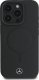 Mercedes Mercedes MEHMP16L23RCMK iPhone 16 Pro 6.3" czarny/black hardcase Smooth Leather MagSafe 3