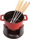 STAUB Mini zestaw do fondue Staub - 10 cm, Czerwony 1