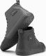 Ombre Męskie wysokie buty trampki z ozdobnym noskiem  szare V2 OM-FOTH-0157 45 7