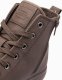 Ombre Wysokie męskie buty trampki z ozdobnym noskiem  brązowy V4 OM-FOTH-0157 46 3