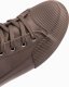 Ombre Wysokie męskie buty trampki z ozdobnym noskiem  brązowy V4 OM-FOTH-0157 46 4