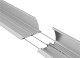 Organizer MultiBrackets Multibrackets M Cable Cover Floor Aluminium 139mm-W 2200mm-L, Cable floor protection, Aluminium, Aluminium, 2200 mm, 139 mm, 2 kg 6