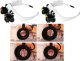 Verk Lupa okulary zegarmistrzowskie naprawa 25x 20x led Lupa okulary zegarmistrzowskie naprawa 25x 20x led 6