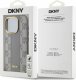 DKNY DKNY DKHMP15LPCPVSLE iPhone 15 Pro 6.1" beżowy/beige hardcase Leather Checkered Mono Pattern MagSafe 5