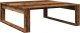 vidaXL vidaXL Stolik kawowy, kolor starego drewna, 100x100x35 cm 2