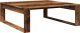 vidaXL vidaXL Stolik kawowy, kolor starego drewna, 100x100x35 cm 6