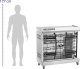 Royal Catering Rożen elektryczny na 4-6 kurczaków 4 poziomy 8000 W 400 V 2