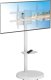Techly Techly Stojak mobilny TV 37-86" do 50kg regulowany półka uchwyt AV 1